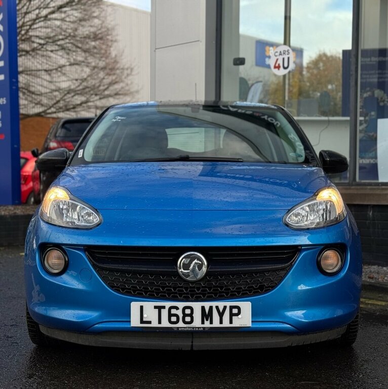 Vauxhall Adam 1.2L Energised LT68MYP Blue #3