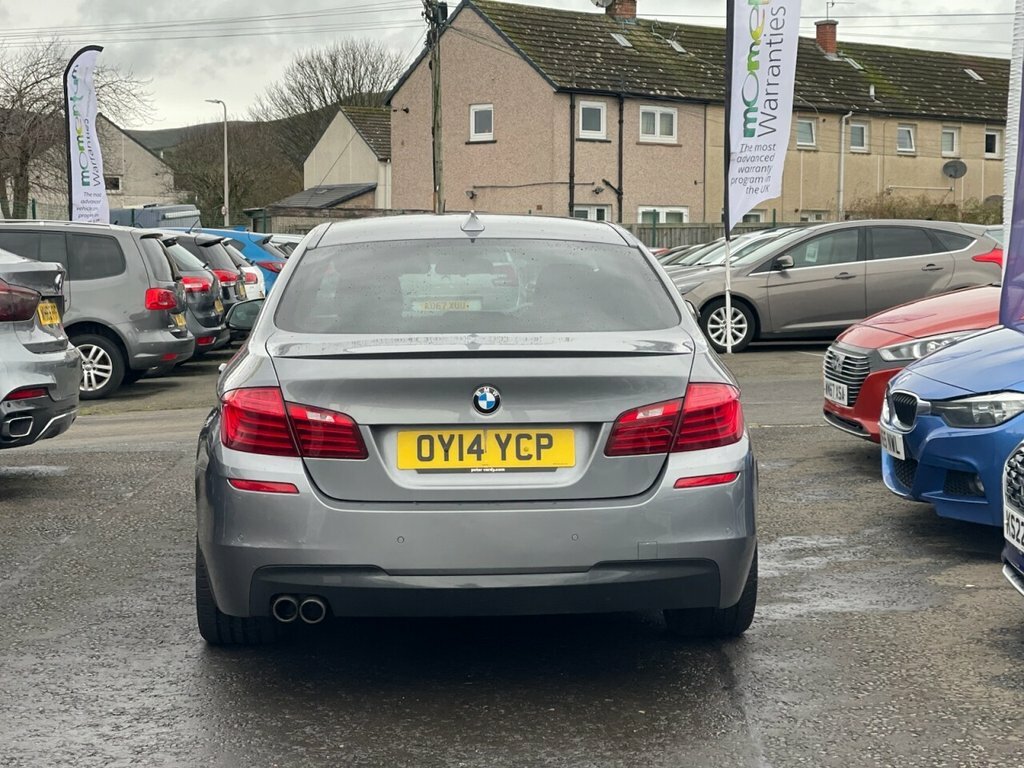 BMW 5 Series 2L M Sport OY14YCP Grey #5