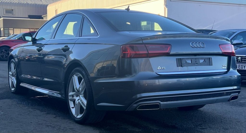Audi A6 Saloon 2L S Line KP65HTK Grey #4