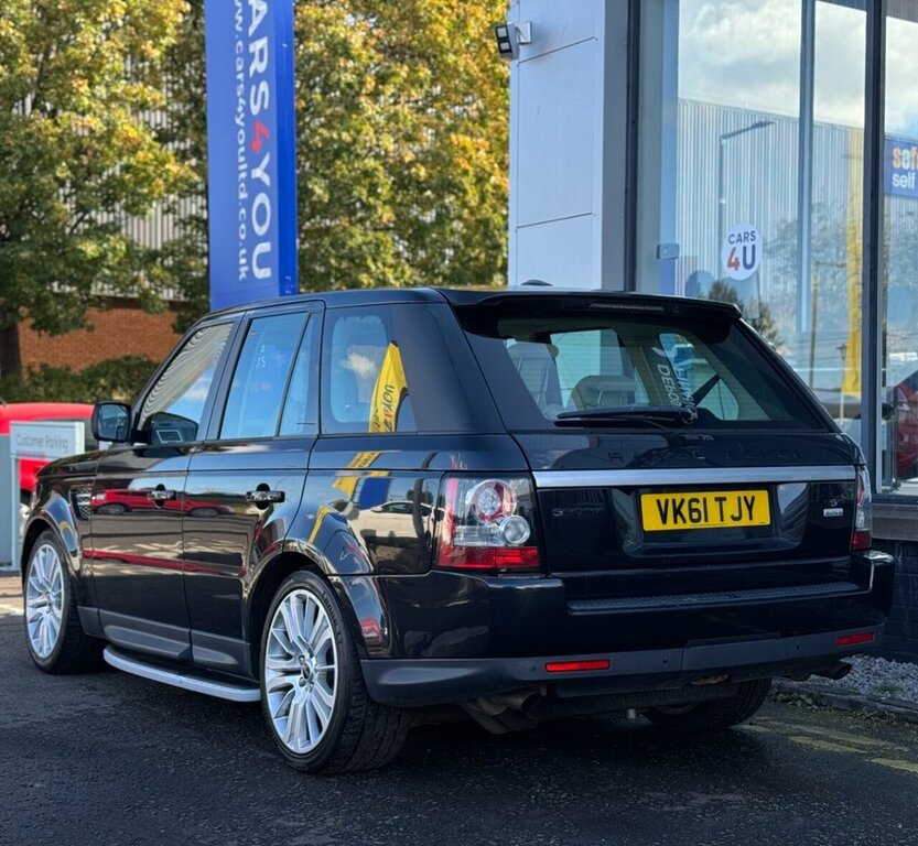 Land Rover Range Rover Sport 3L Hse Black #5
