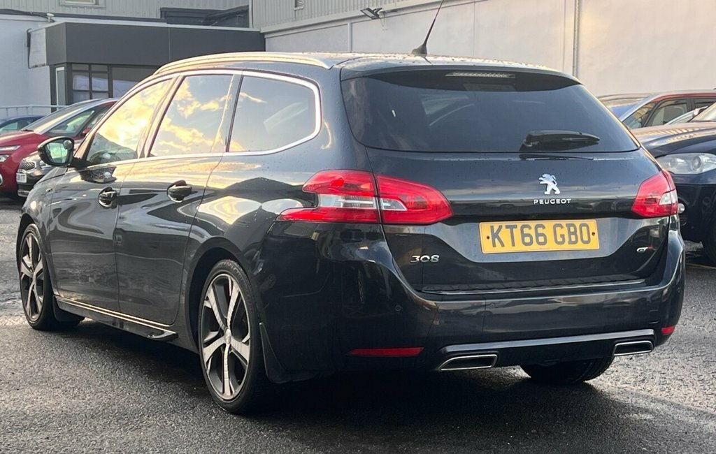 Peugeot 308 SW 2L Gt Black #4