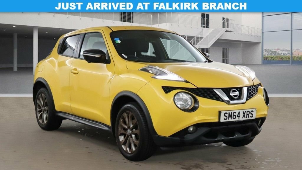 Nissan Juke 1L Tekna Yellow