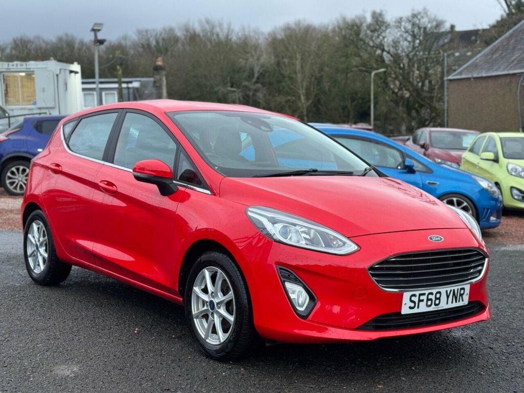 Ford Fiesta 1L Zetec Red