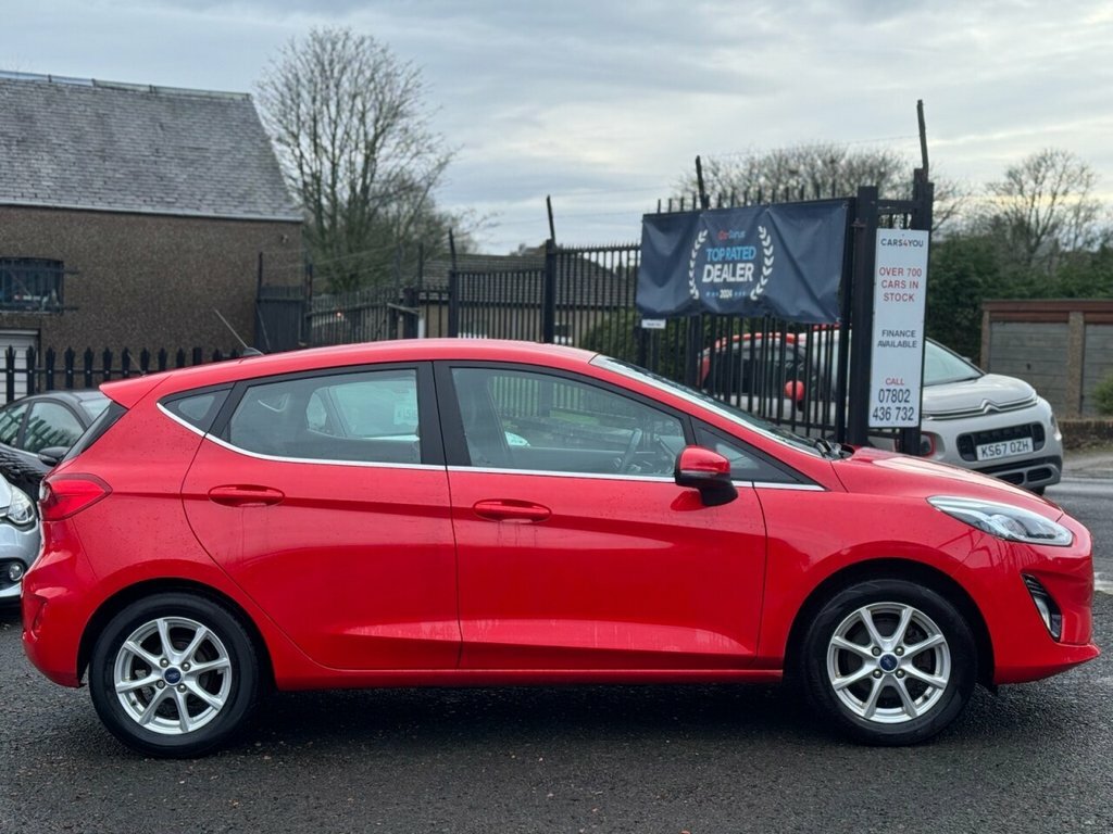 Ford Fiesta 1L Zetec SF68YNR Red #6