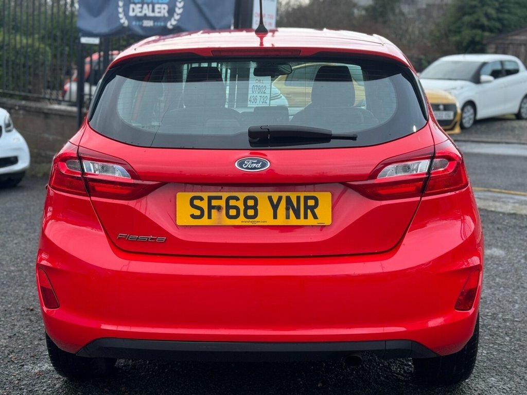 Ford Fiesta 1L Zetec SF68YNR Red #4