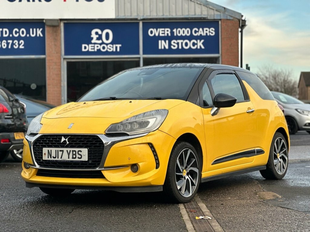 DS DS 3 1.2L Prestige NJ17YBS Yellow #2