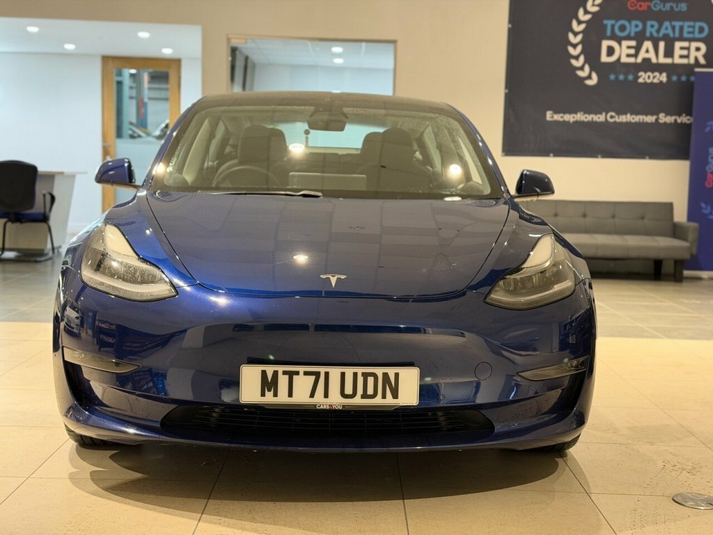 Tesla Model 3 Saloon MT71UDN Blue #2