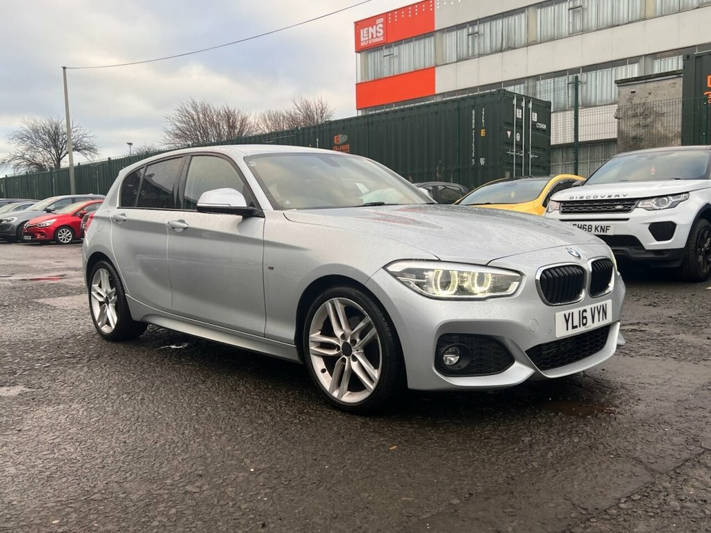 BMW 1 Series 2L M Sport YL16VYN Silver