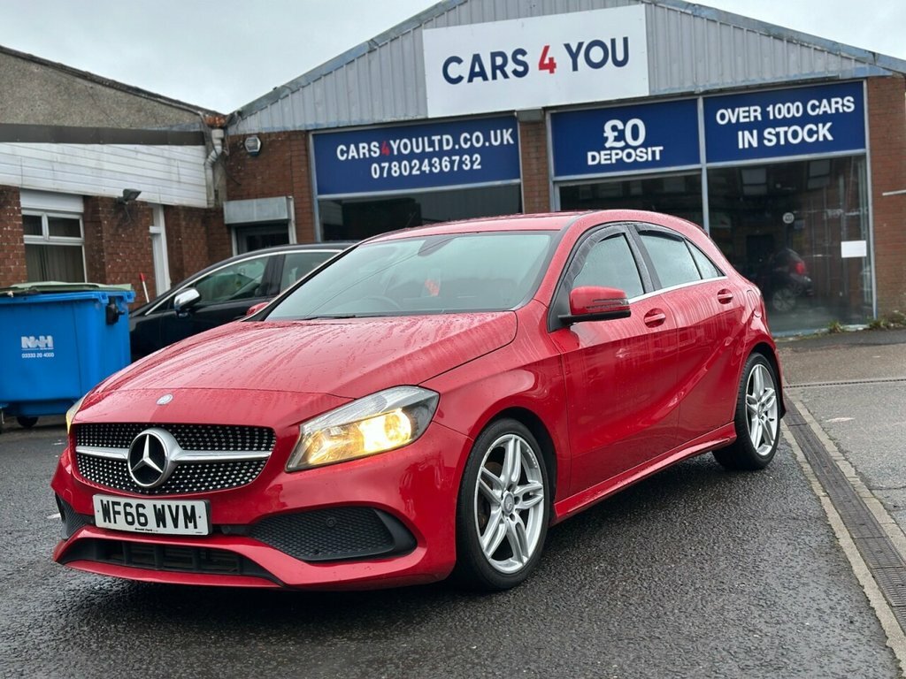 Mercedes-Benz A Class 1.6L Amg Line WF66WVM Red #3