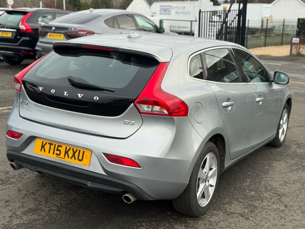 Volvo V40 2L Se Nav KT15KXU Silver #6