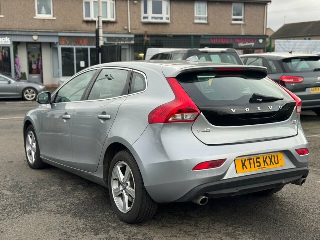 Volvo V40 2L Se Nav KT15KXU Silver #5