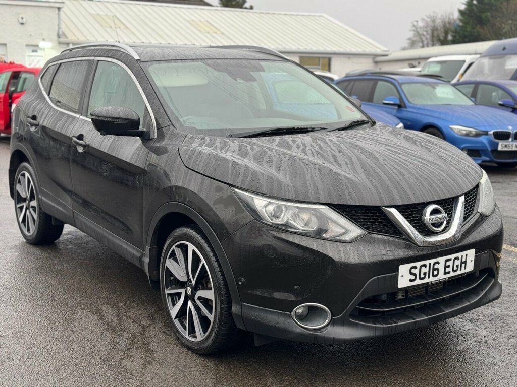 Nissan Qashqai 1.2L Tekna Black