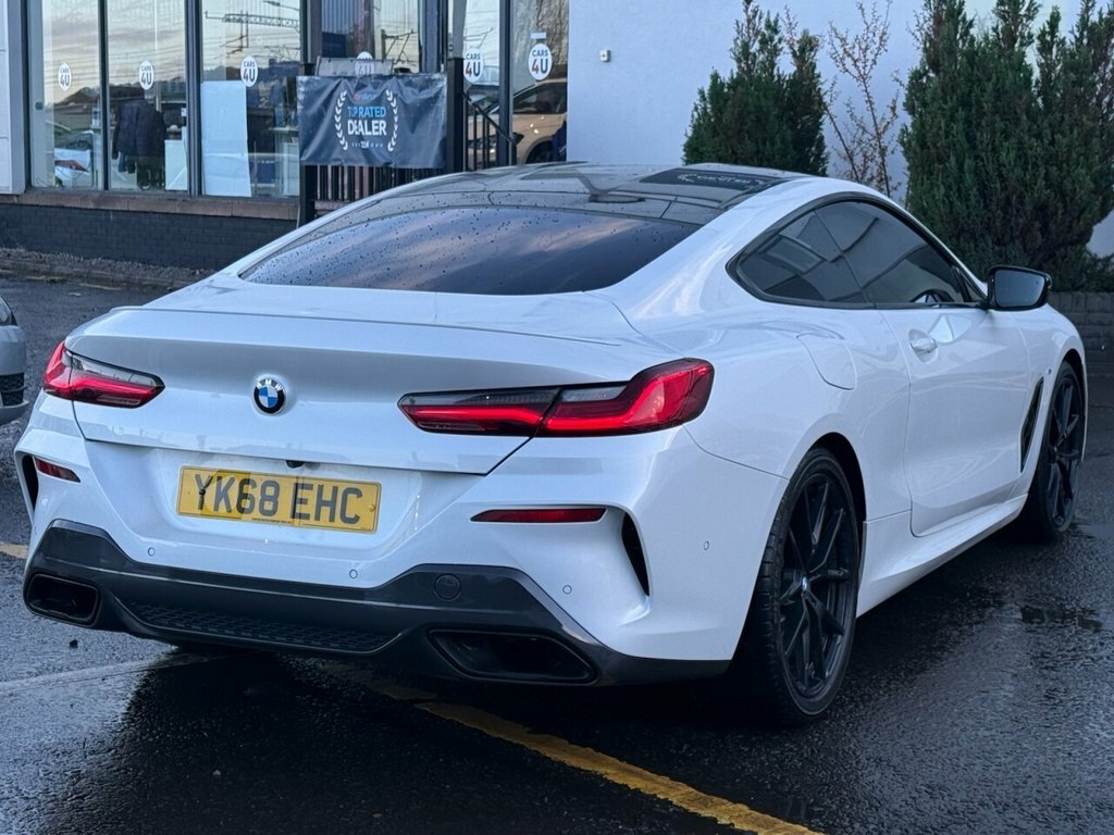 BMW 8 Series Gran Coupe 3L Null White #3