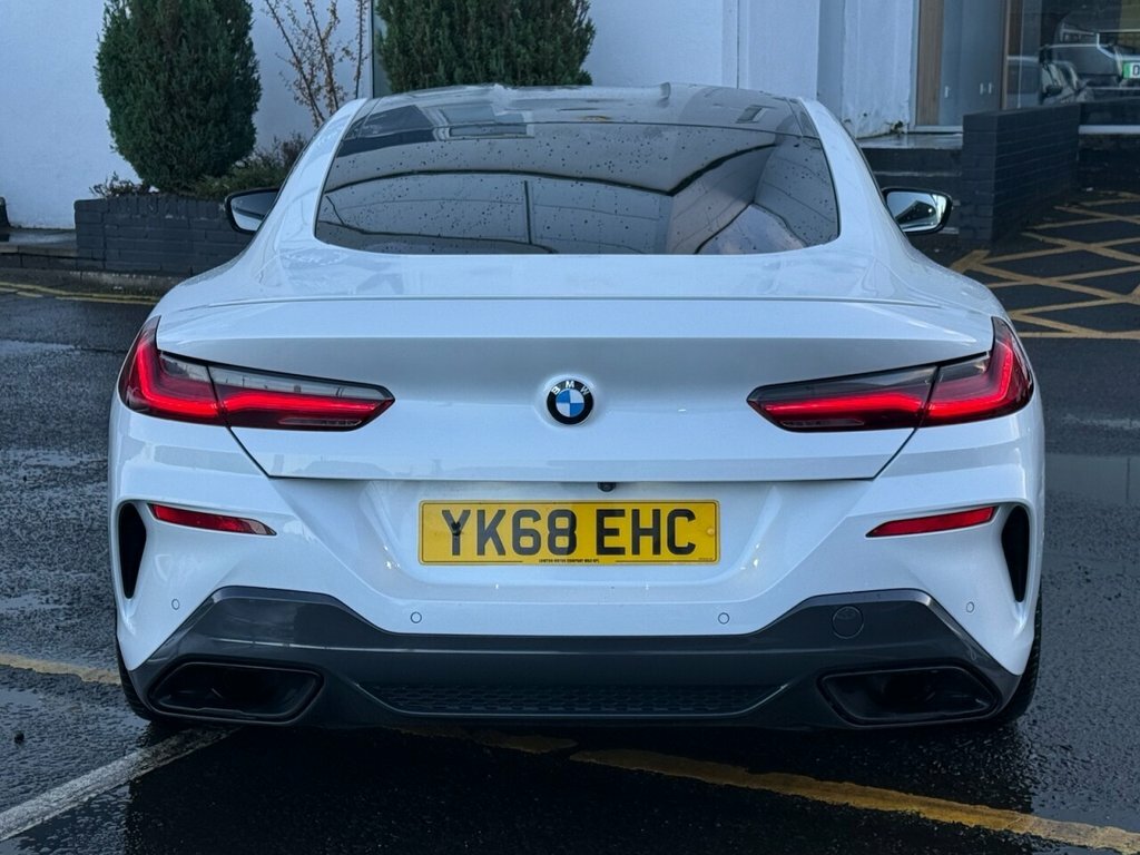 BMW 8 Series Gran Coupe 3L Null White #4