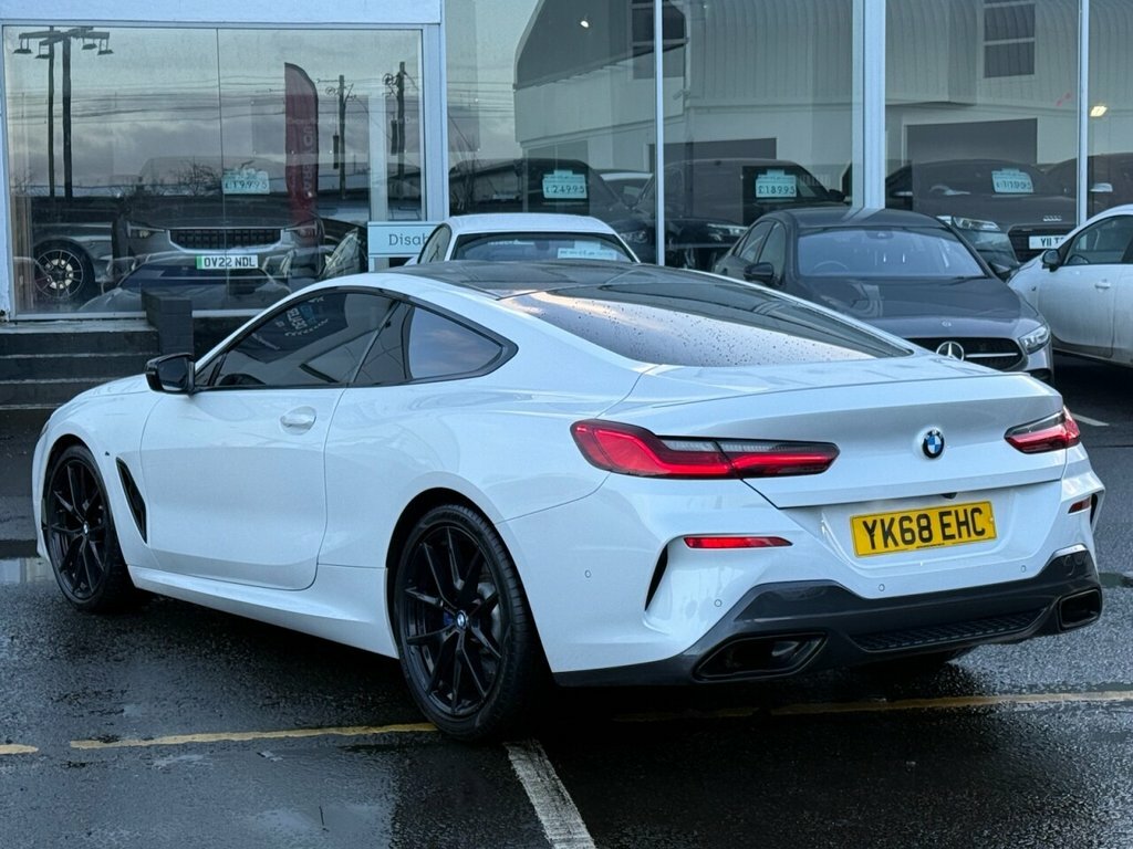 BMW 8 Series Gran Coupe 3L Null White #5