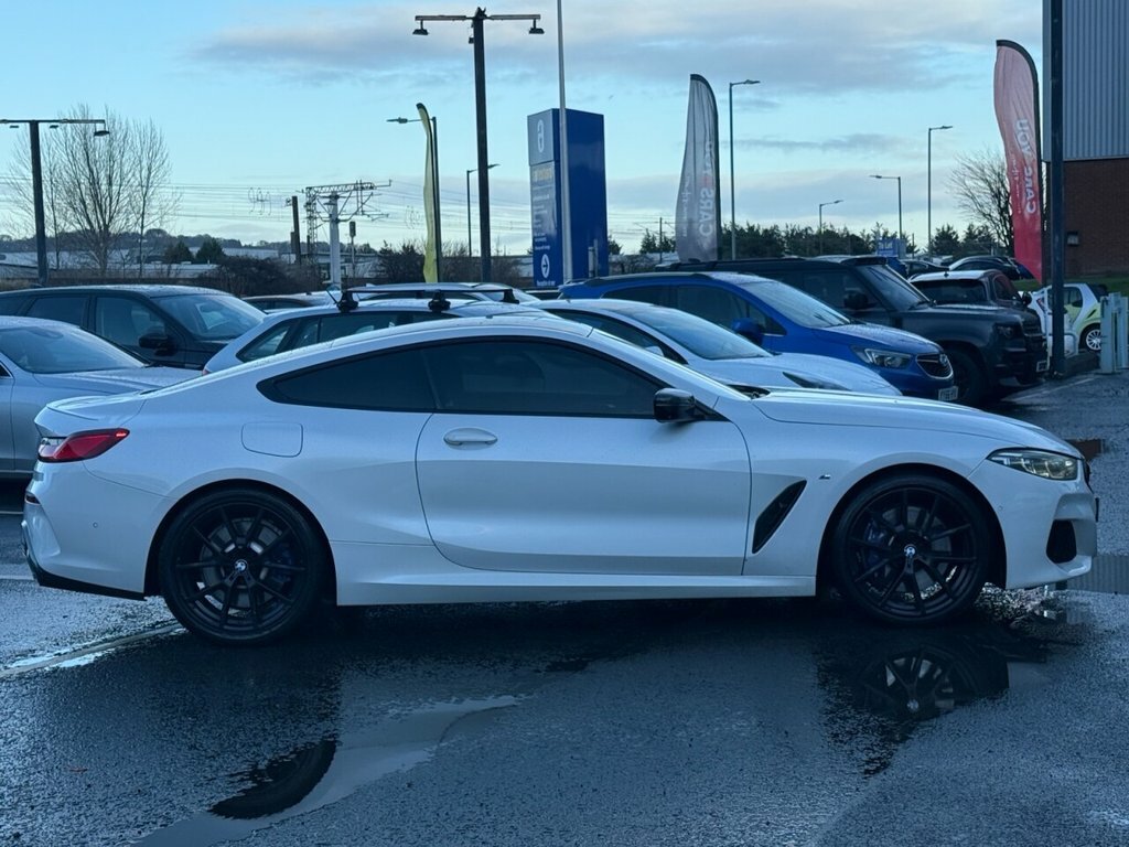 BMW 8 Series Gran Coupe 3L Null White #2