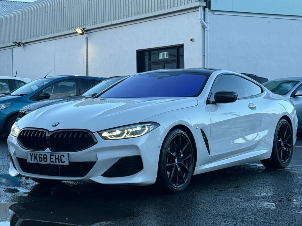 BMW 8 Series Gran Coupe 3L Null White #6