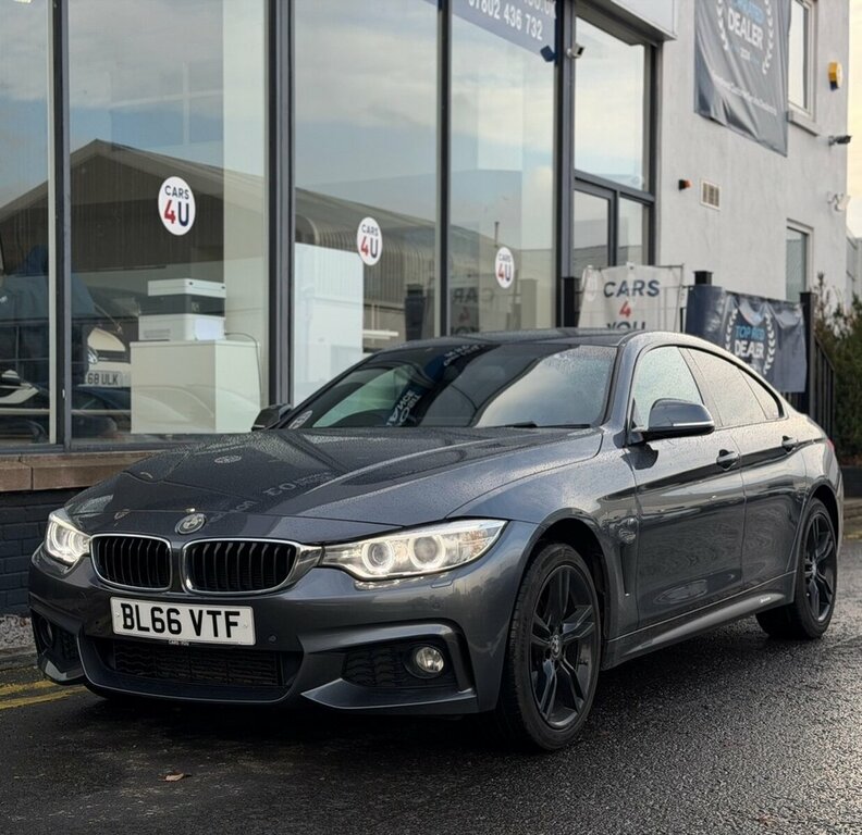 BMW 4 Series Gran Coupe 3L M Sport BL66VTF Grey #2