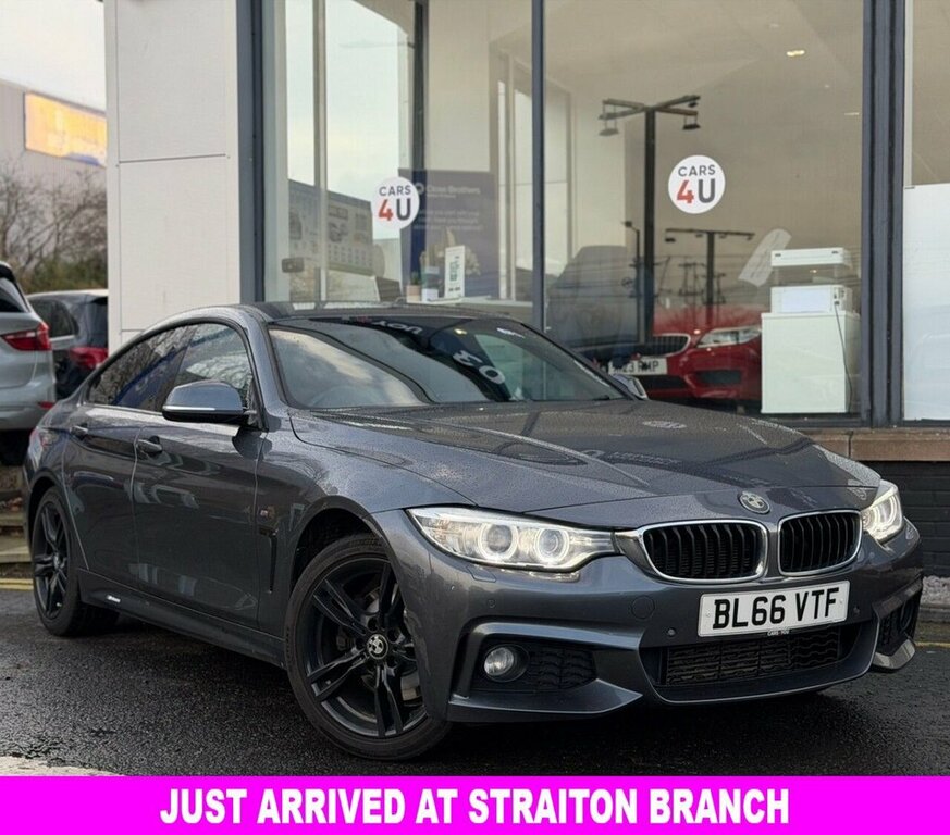 BMW 4 Series Gran Coupe 3L M Sport Grey