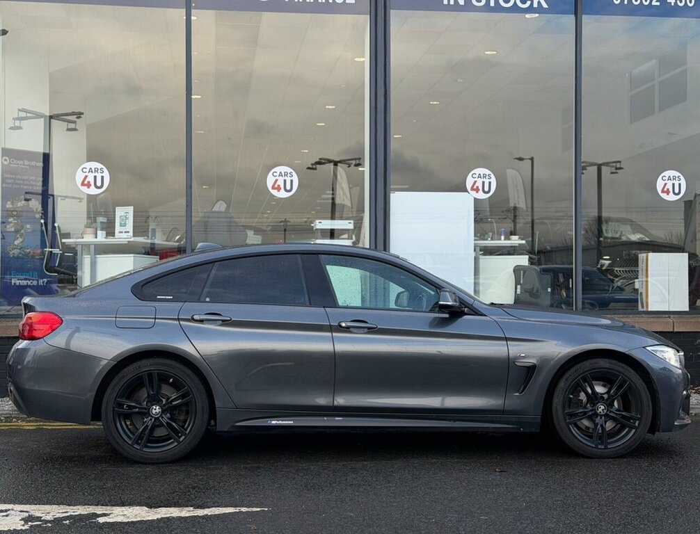 BMW 4 Series Gran Coupe 3L M Sport BL66VTF Grey #6