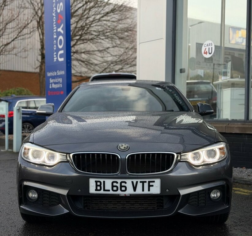 BMW 4 Series Gran Coupe 3L M Sport BL66VTF Grey #3