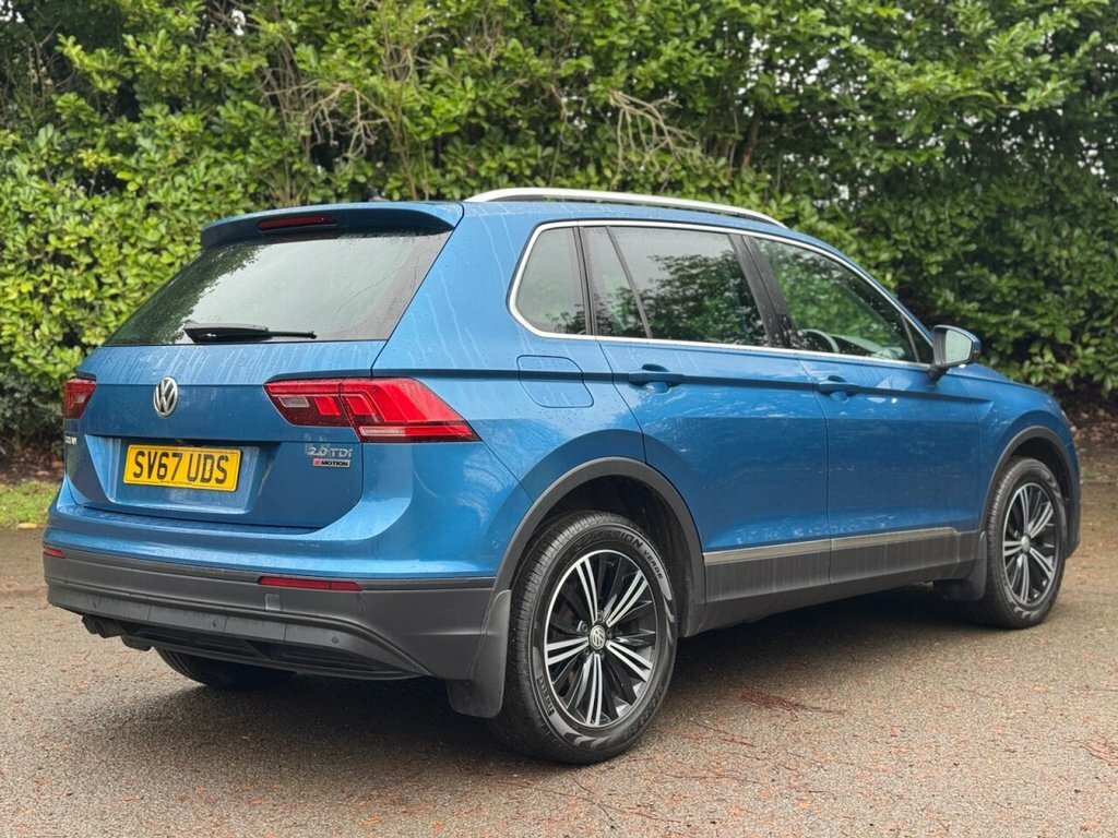 Volkswagen Tiguan 2L Se Navigation SV67UDS Blue #6