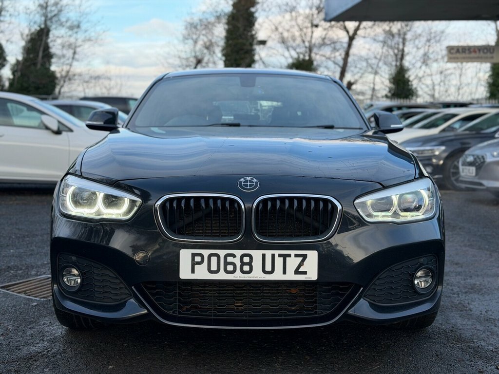 BMW 1 Series 2L M Sport PO68UTZ Black #2
