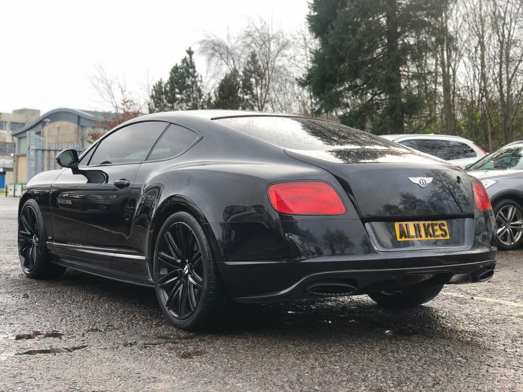 Bentley Continental Gt 6L Gt Speed Black #5