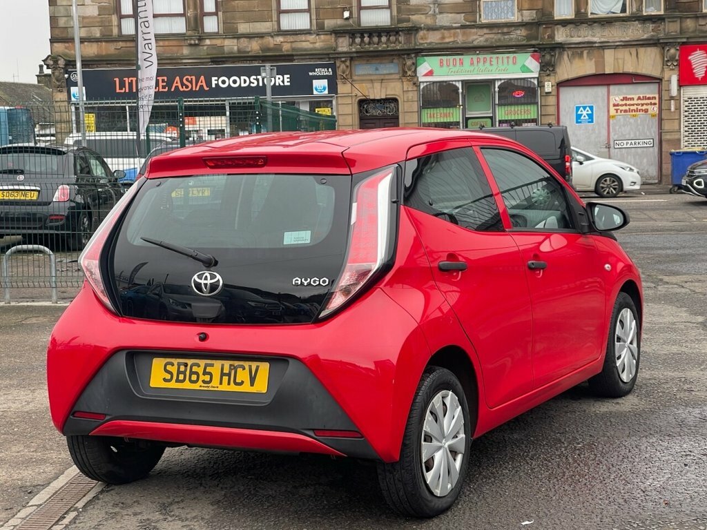 Toyota Aygo 1L X SB65HCV Red #5