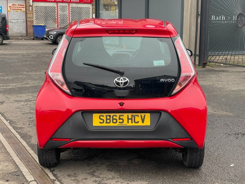 Toyota Aygo 1L X SB65HCV Red #6