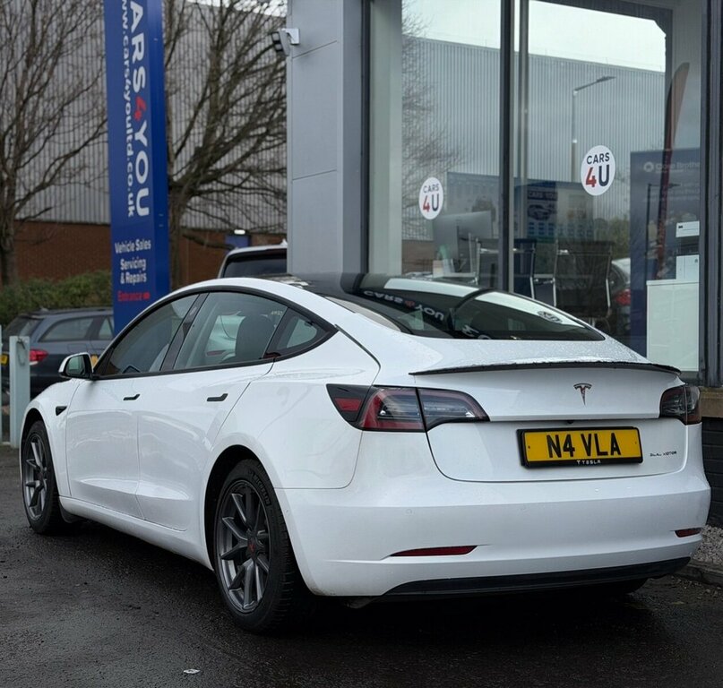 Tesla Model 3 Saloon SM70KYV White #5
