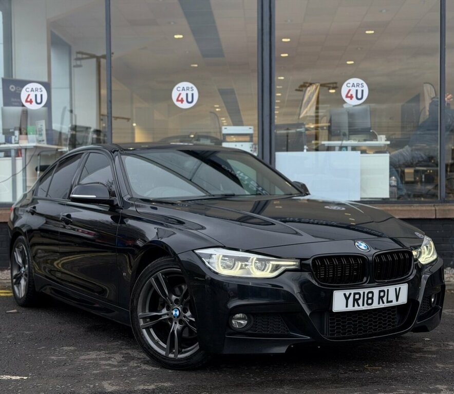 BMW 3 Series 2L M Sport YR18RLV Black