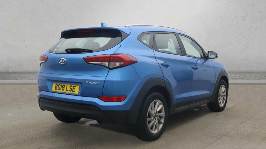 Hyundai Tucson 1.7L Se Nav BG18LSE Blue #4
