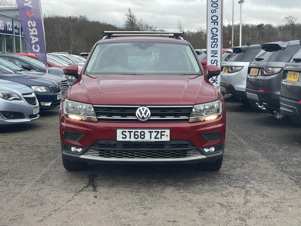 Volkswagen Tiguan 2L Se Navigation ST68TZF Red #2