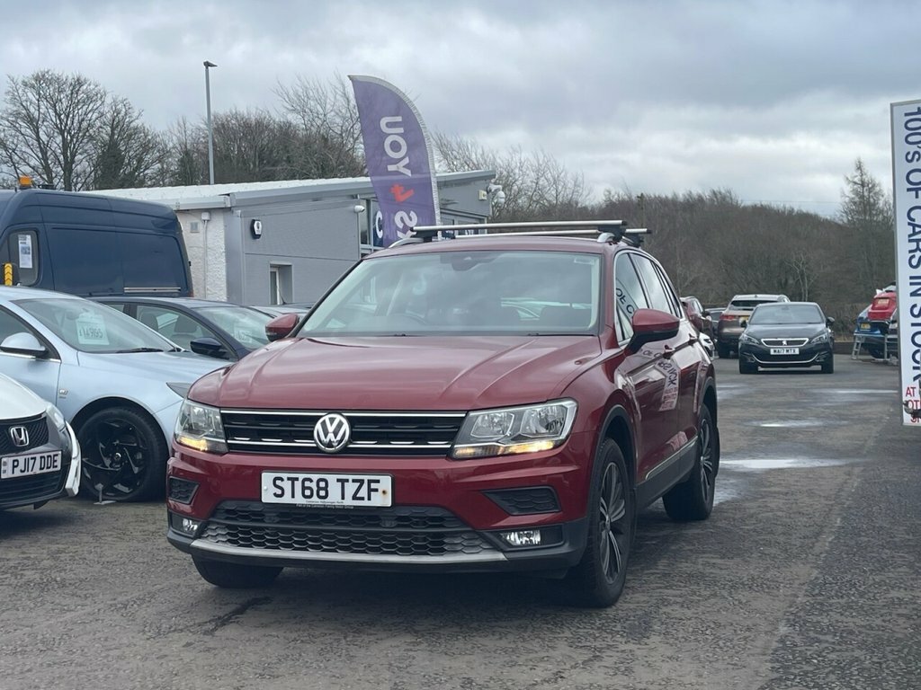 Volkswagen Tiguan 2L Se Navigation ST68TZF Red #3