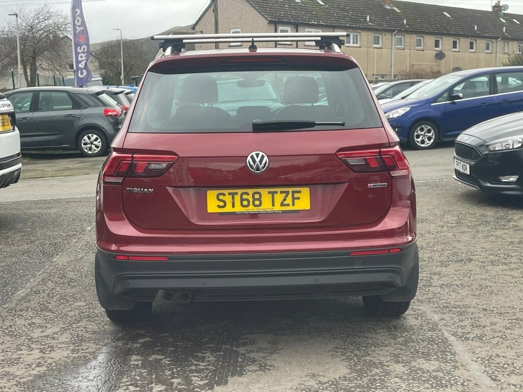 Volkswagen Tiguan 2L Se Navigation ST68TZF Red #5