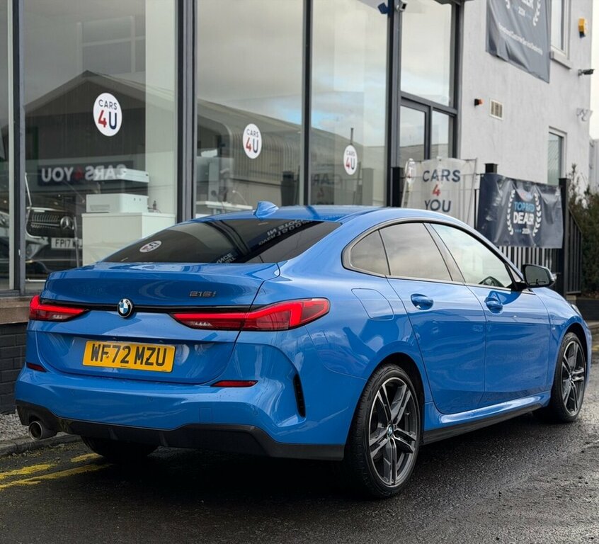 BMW 2 Series Gran Coupe 1.5L M Sport WF72MZU Blue #4