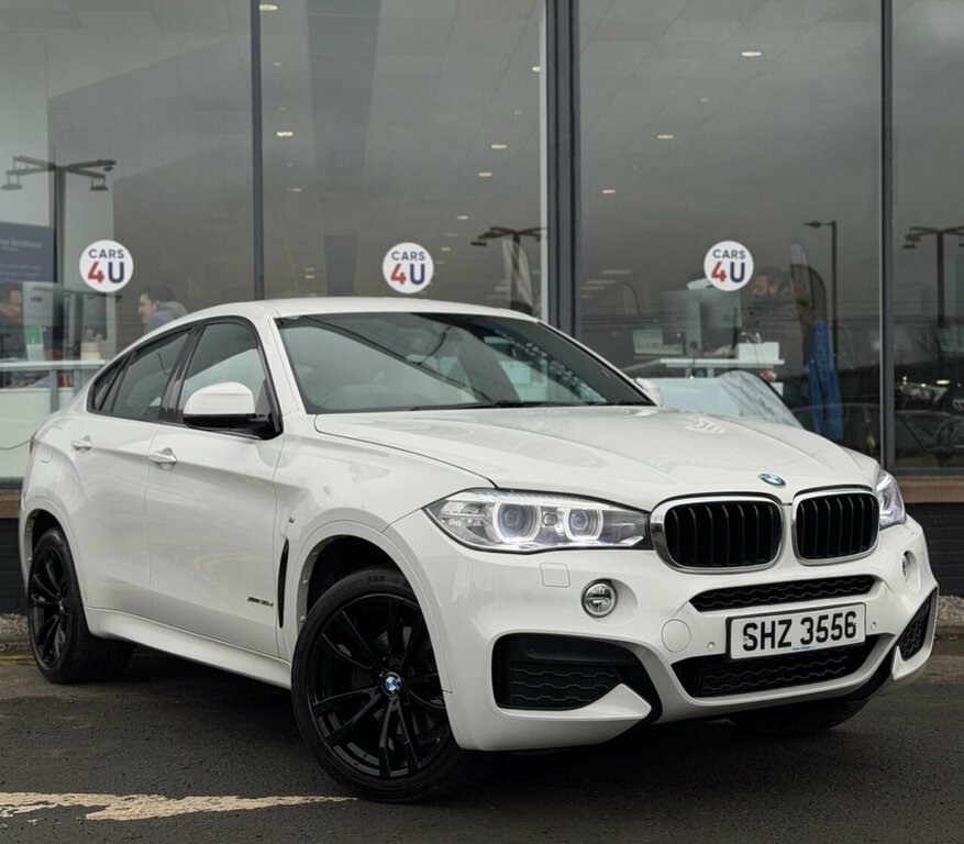 BMW X6 3L M Sport White