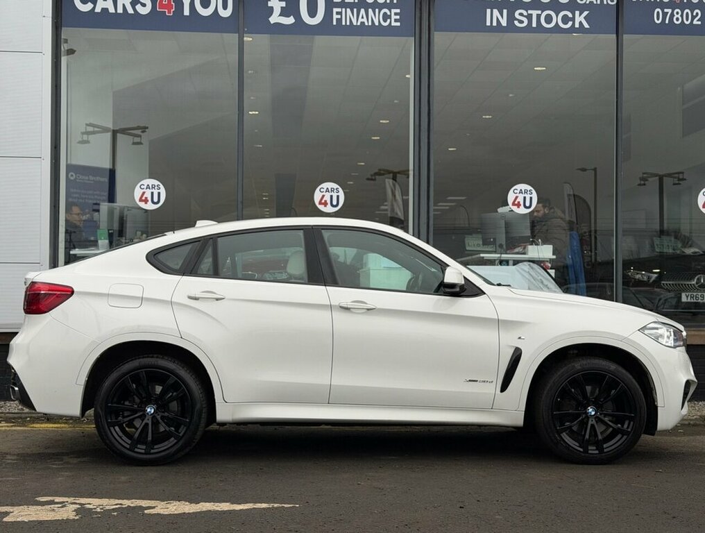 BMW X6 3L M Sport SHZ3556 White #6