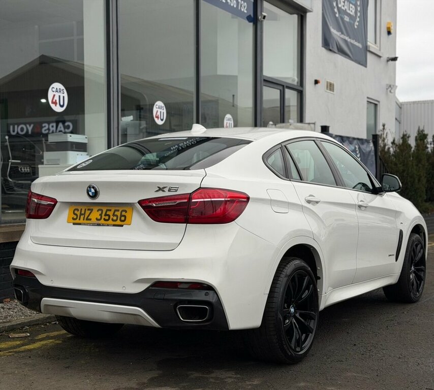 BMW X6 3L M Sport SHZ3556 White #4