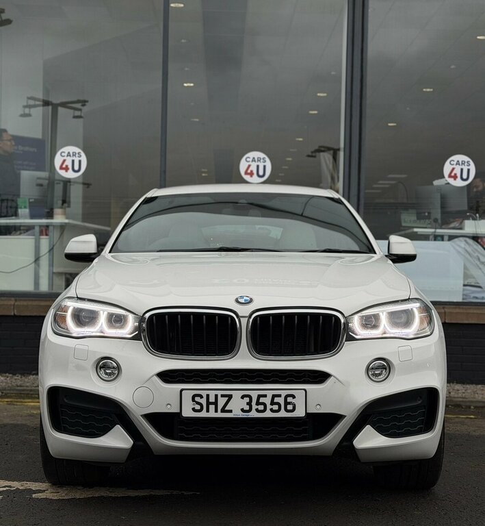 BMW X6 3L M Sport SHZ3556 White #3