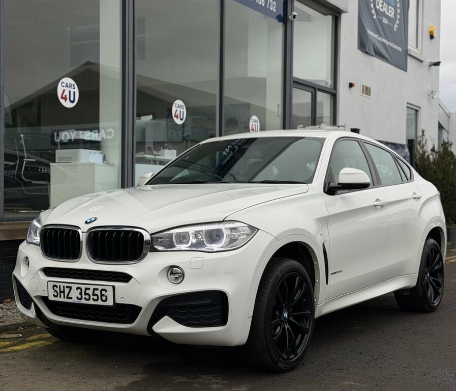 BMW X6 3L M Sport SHZ3556 White #2
