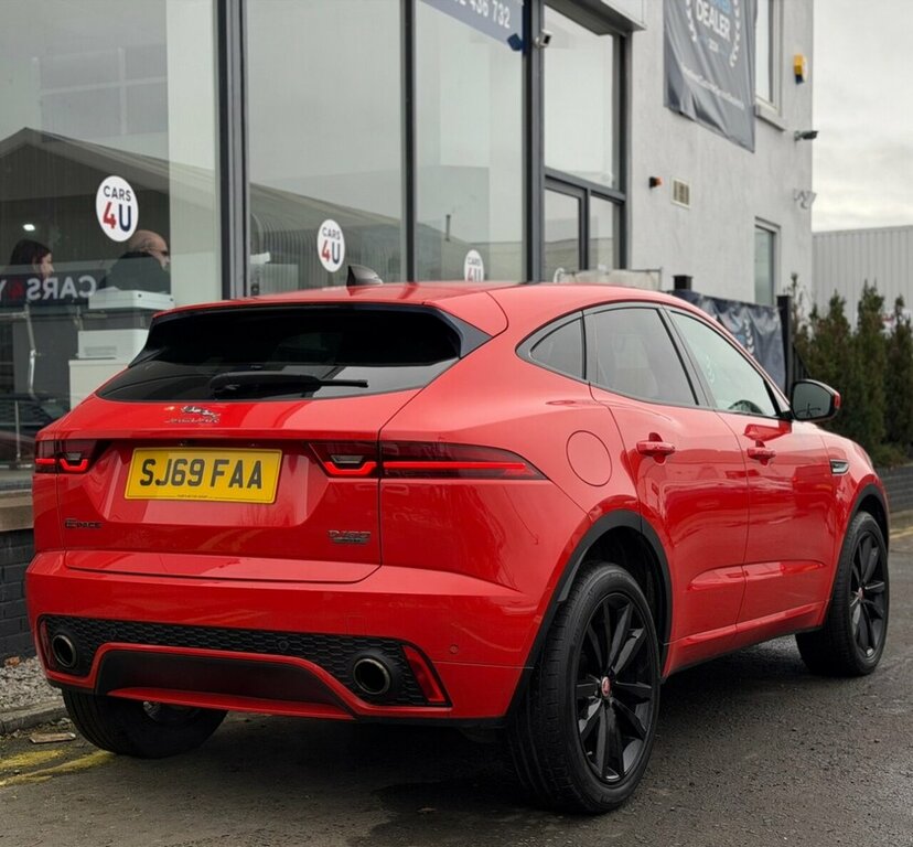 Jaguar E-Pace 2L Chequered Flag SJ69FAA Red #4