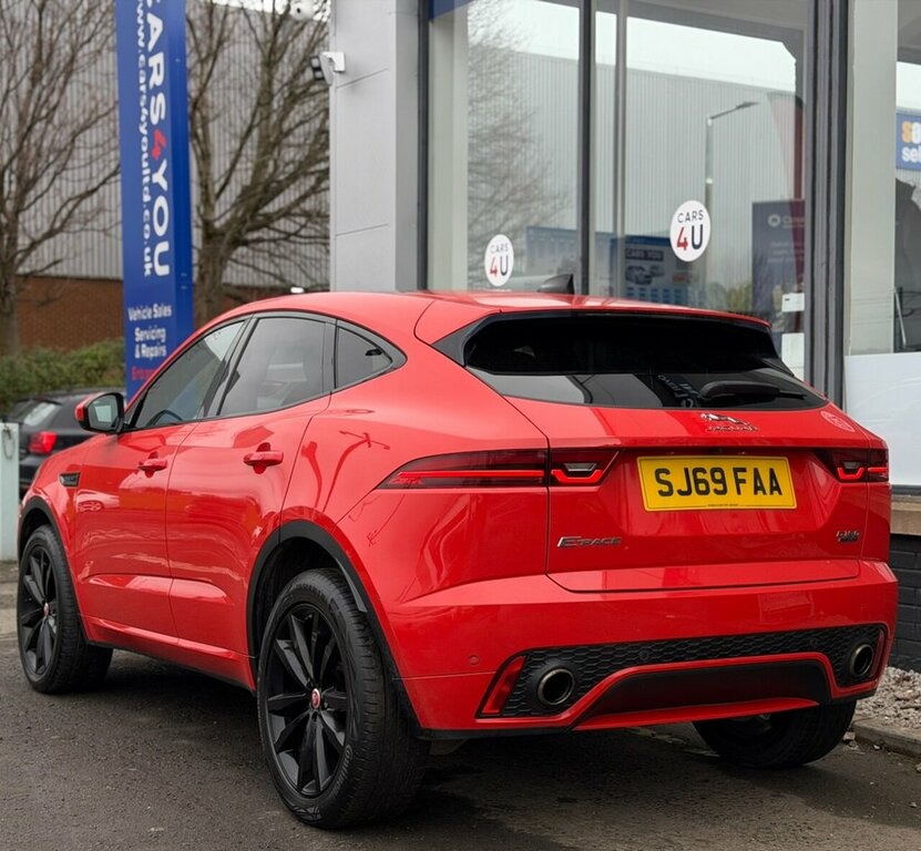 Jaguar E-Pace 2L Chequered Flag SJ69FAA Red #5