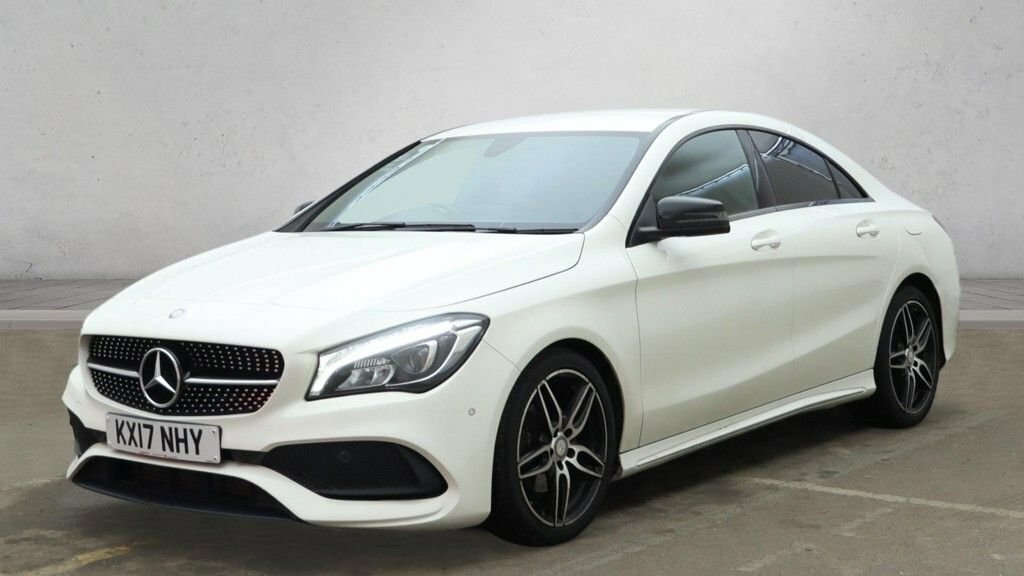 Mercedes-Benz CLA Class 2L Amg Line KX17NHY White #2