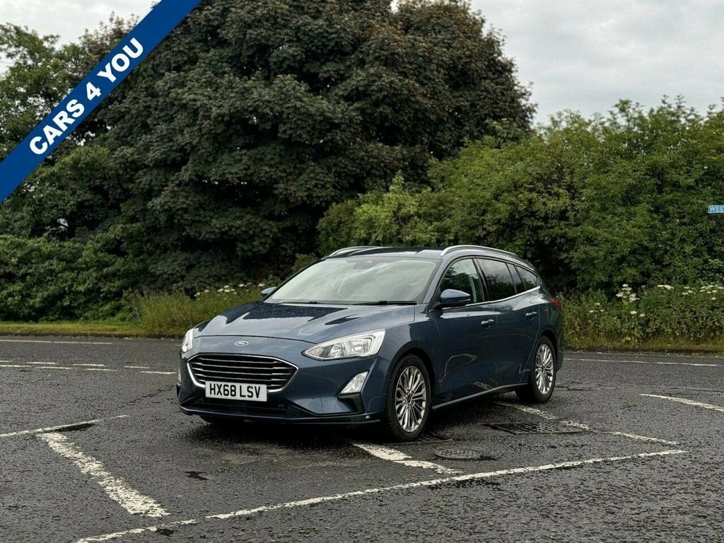Ford Focus 1L Titanium X HX68LSV Blue #2