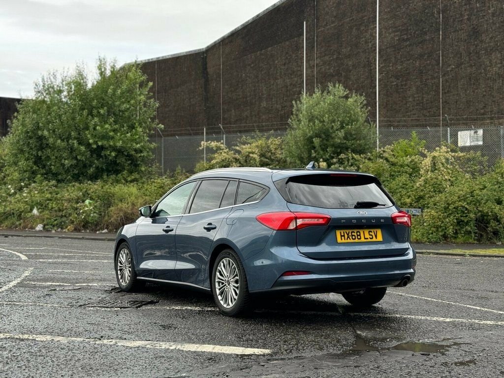 Ford Focus 1L Titanium X HX68LSV Blue #5