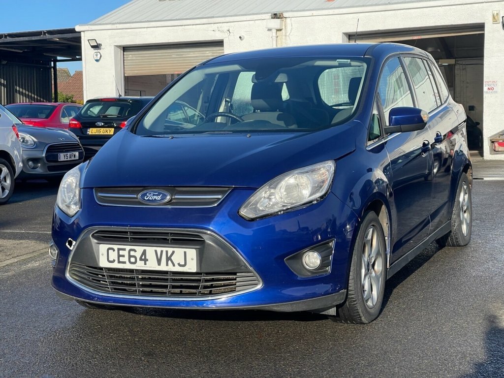 Ford Grand C-Max 1L Zetec CE64VKJ Blue #3