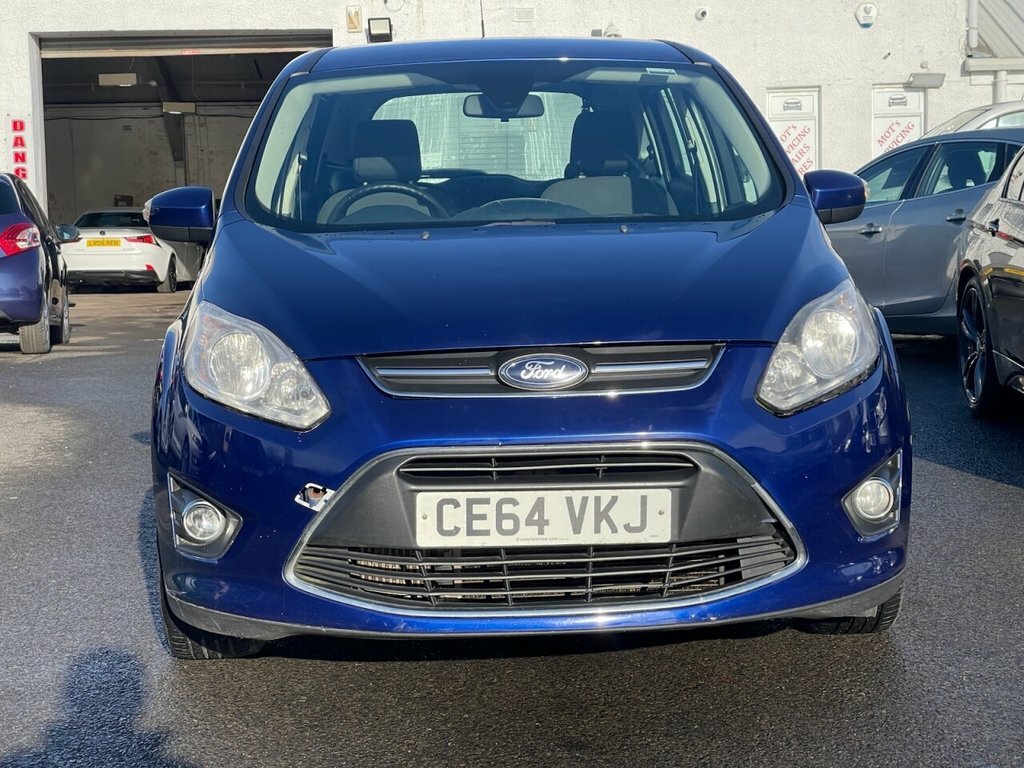 Ford Grand C-Max 1L Zetec CE64VKJ Blue #2