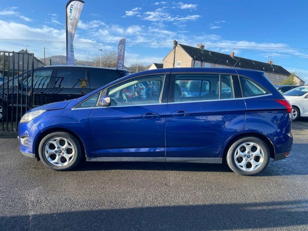 Ford Grand C-Max 1L Zetec CE64VKJ Blue #4